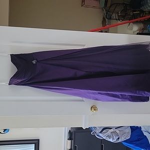 Davids bridal purple gown in size 4